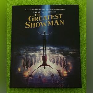 THE ART AND MAKING OF THE GREATEST SHOWMAN-HARDCOVER BOOK-NEW.